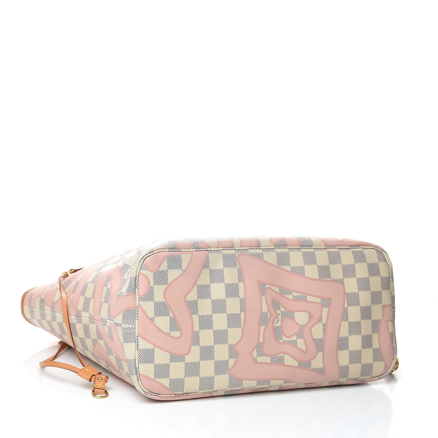 Louis Vuitton Damier Azur Tahitienne Neverfull MM 4 of 19