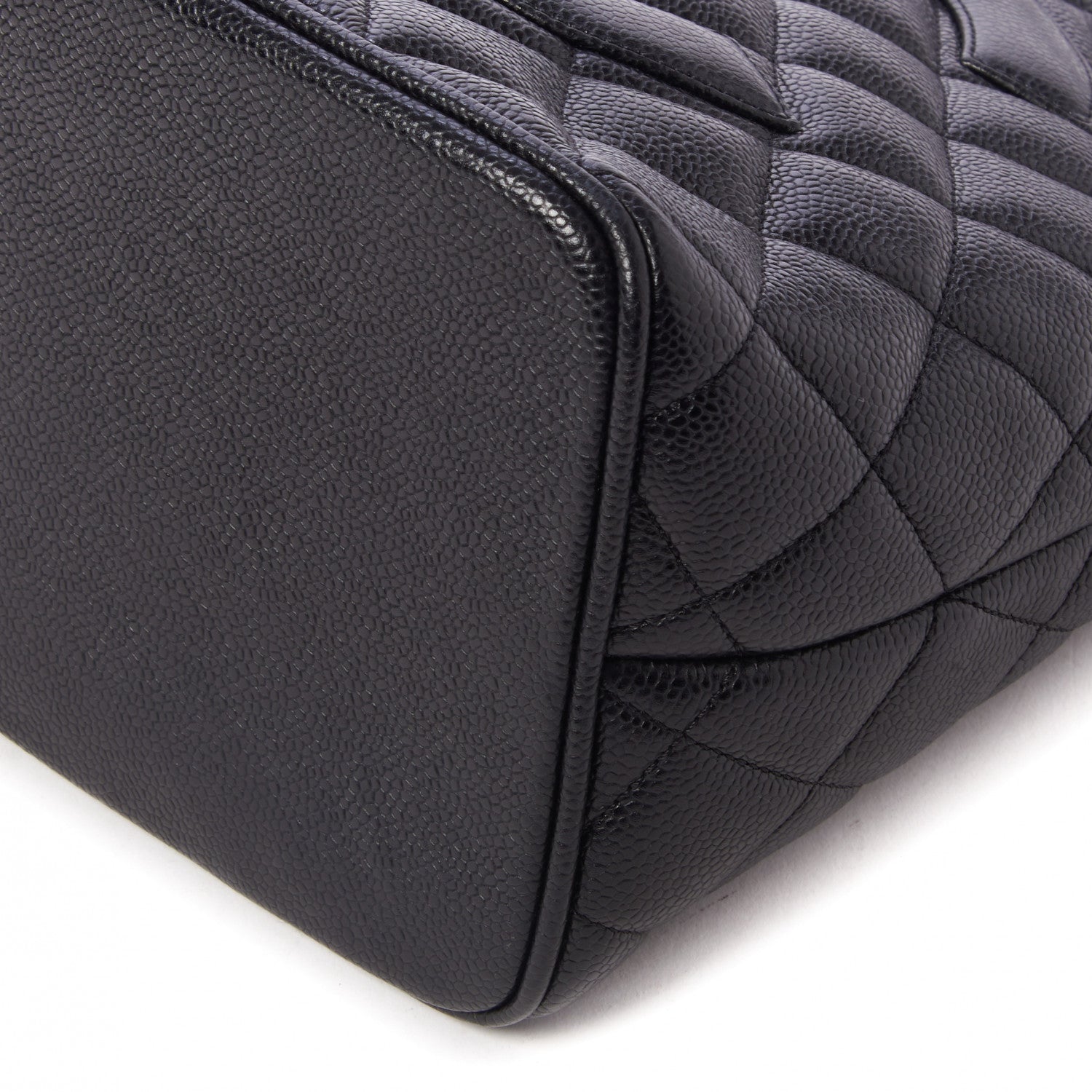 Chanel Caviar Quilted Medallion Tote Black 5 of 10