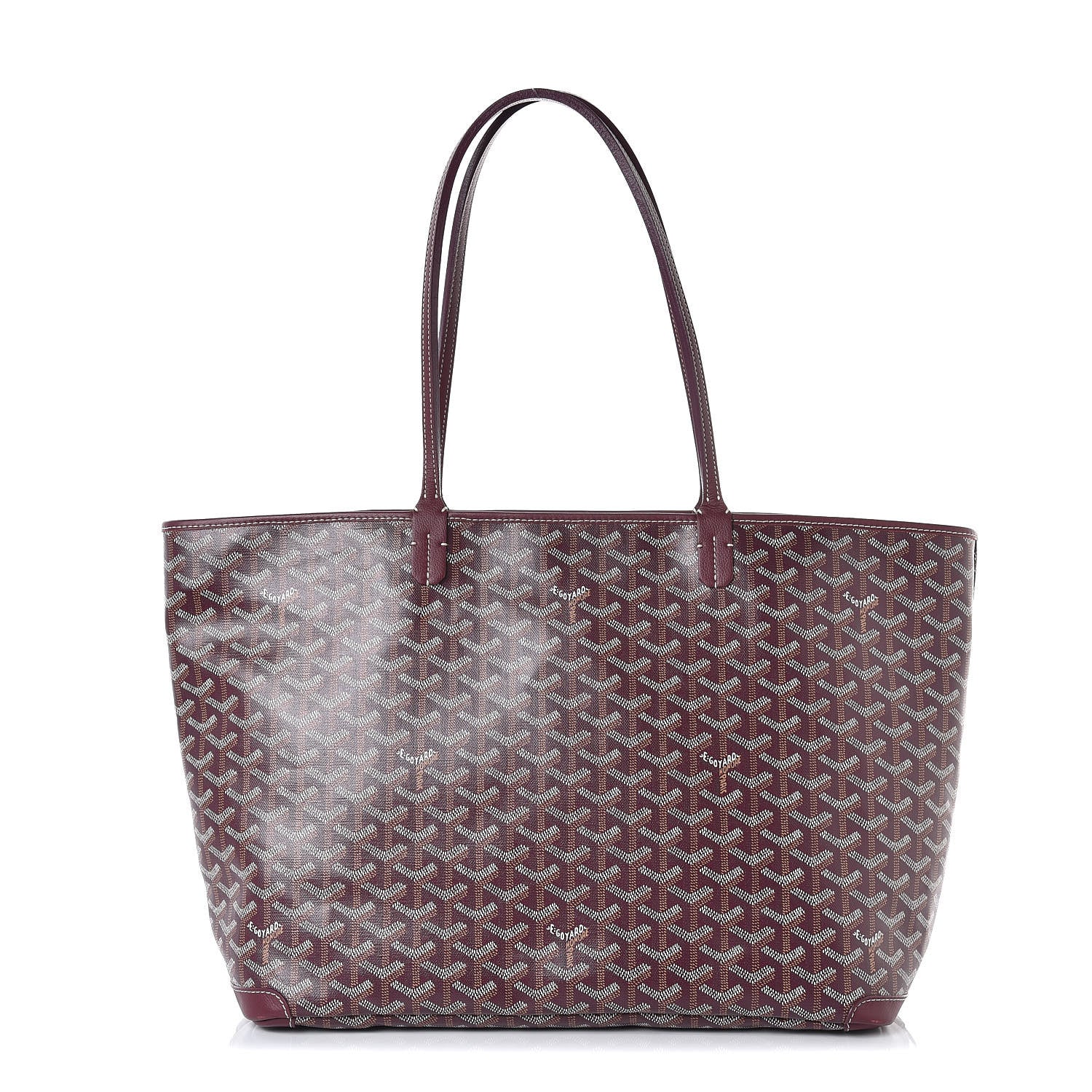 Goyard Goyardine Artois MM Burgundy 1 of 9