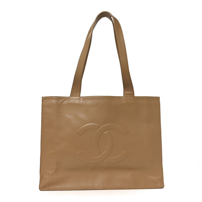 Chanel Caviar Timeless CC Tote Beige 1 of 11