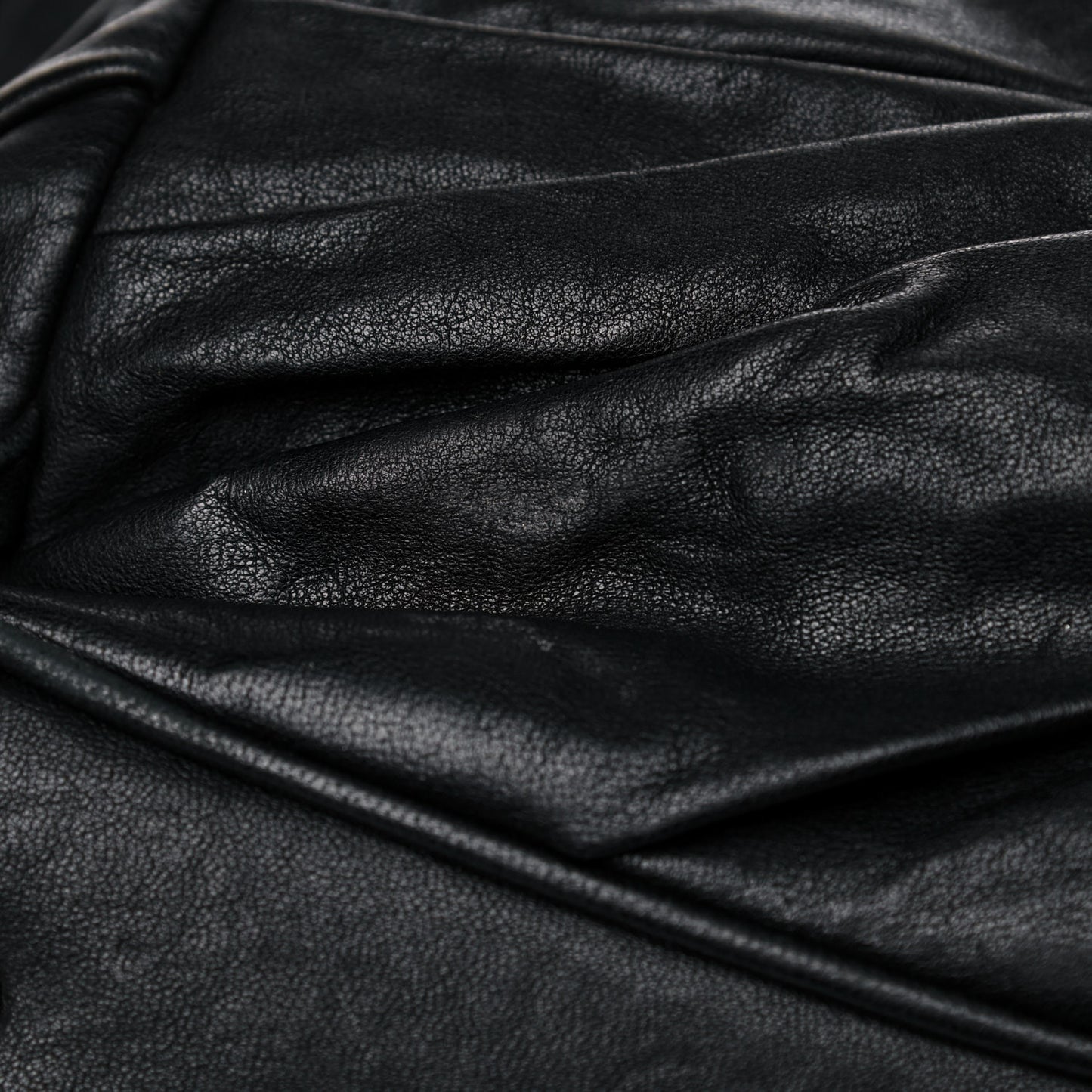 Lambskin Maggie Soft Knot Hobo Black