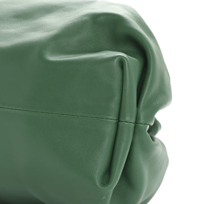 Bottega Veneta Smooth Butter Calf The Pouch Oversized Clutch Racing Green 10 of 11