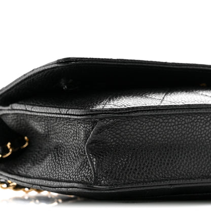 Chanel Caviar Quilted Wallet on Chain WOC Black 10 of 12