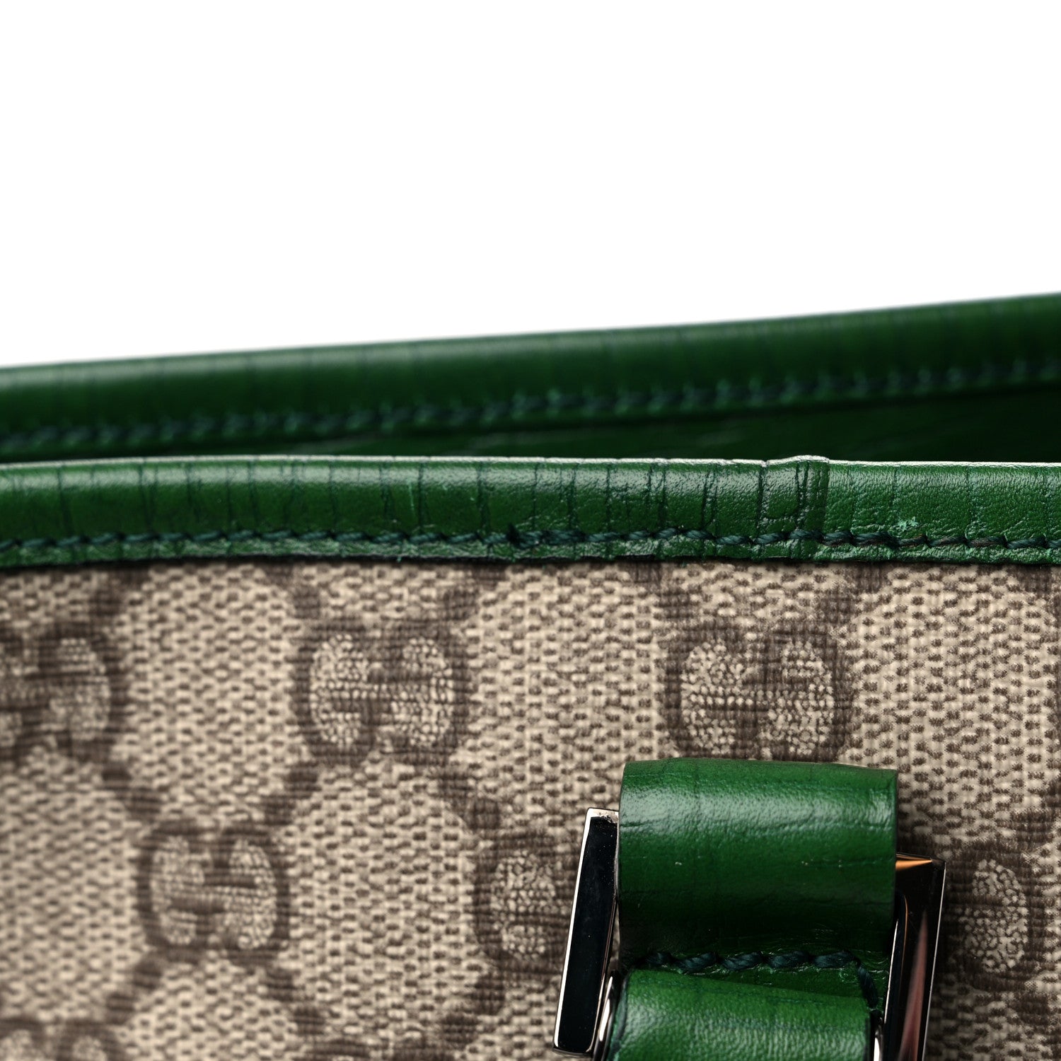 Gucci GG Plus Monogram Medium Joy Tote Green 12 of 12