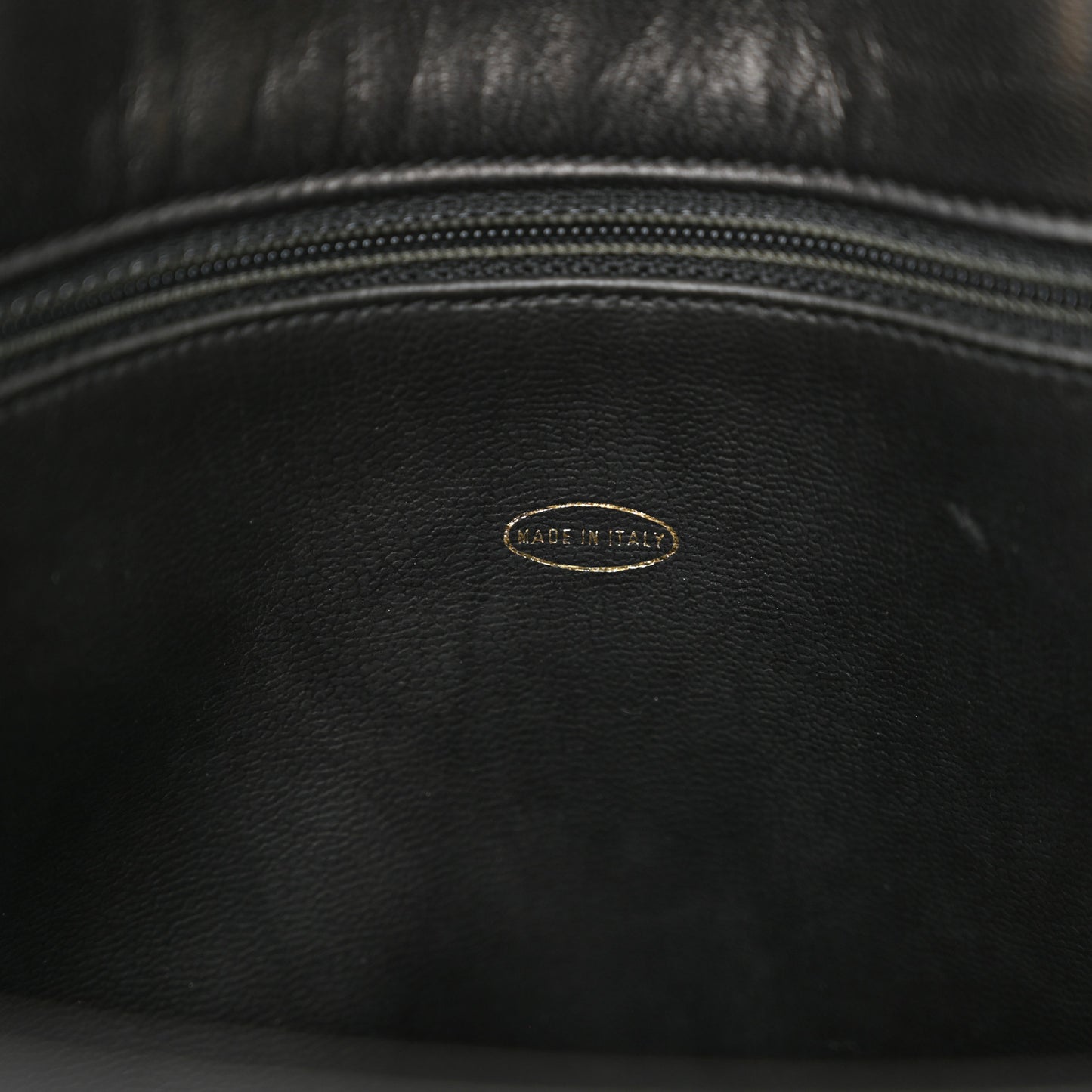 Lambskin Studded CC Tote Black