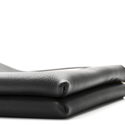 The Row Matte Grained Calfskin Mini Nu Twin Bag Black 9 of 9