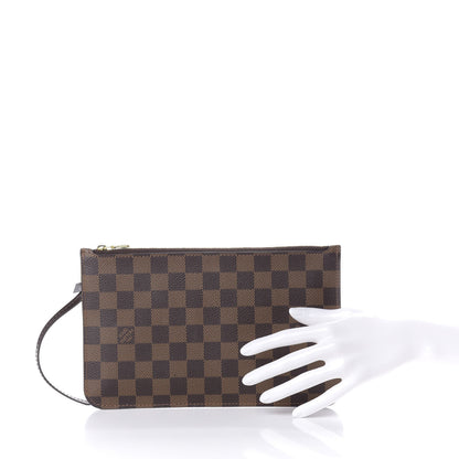 Louis Vuitton Damier Ebene Neverfull MM GM Pochette 2 of 7