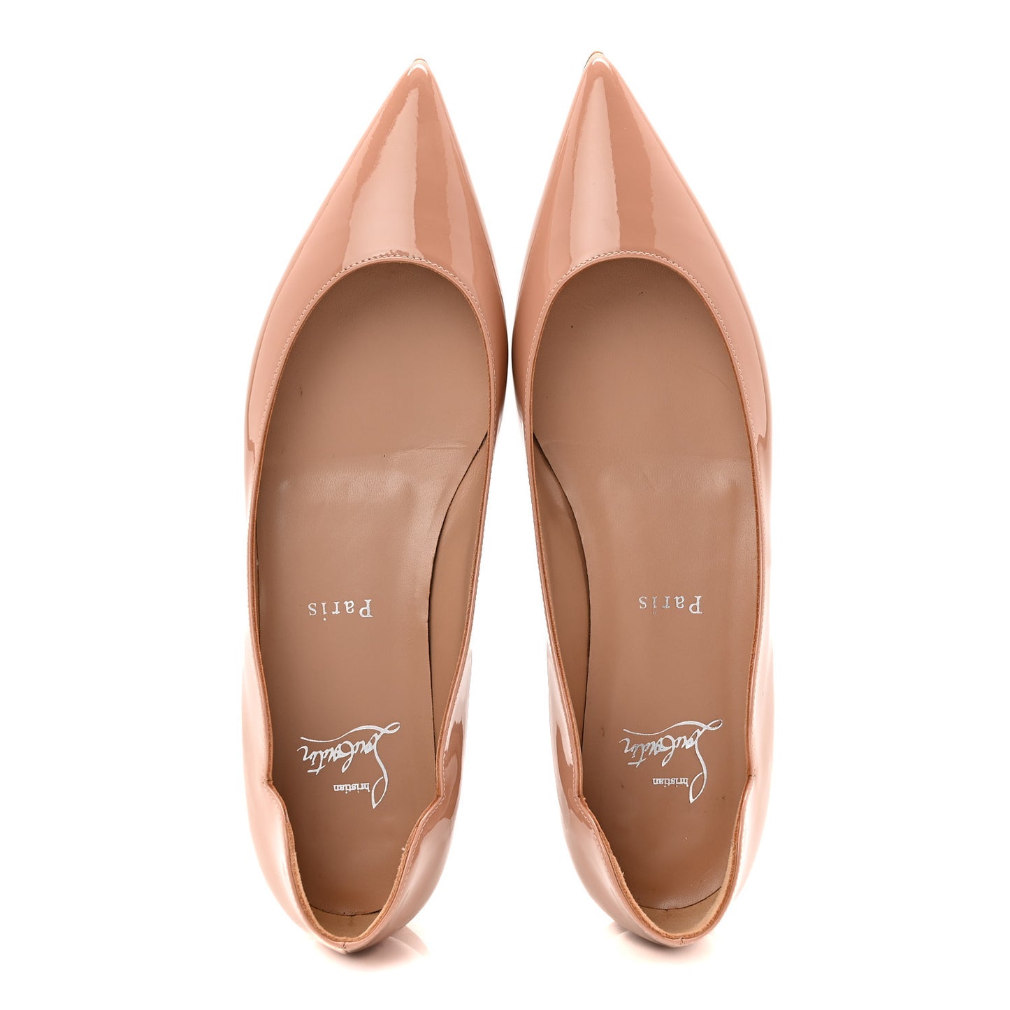 Patent Hot Chickita Flats 38 Blush