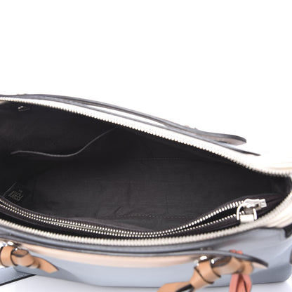 Fendi Vitello Dolce Knotted Medium By The Way Boston Bag Polvere Orzo Multicolor 4 of 9