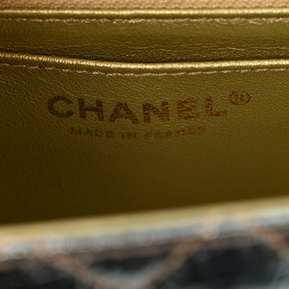 Chanel Metallic Goatskin Quilted Mini 2.55 Reissue Flap Multicolor 6 of 10