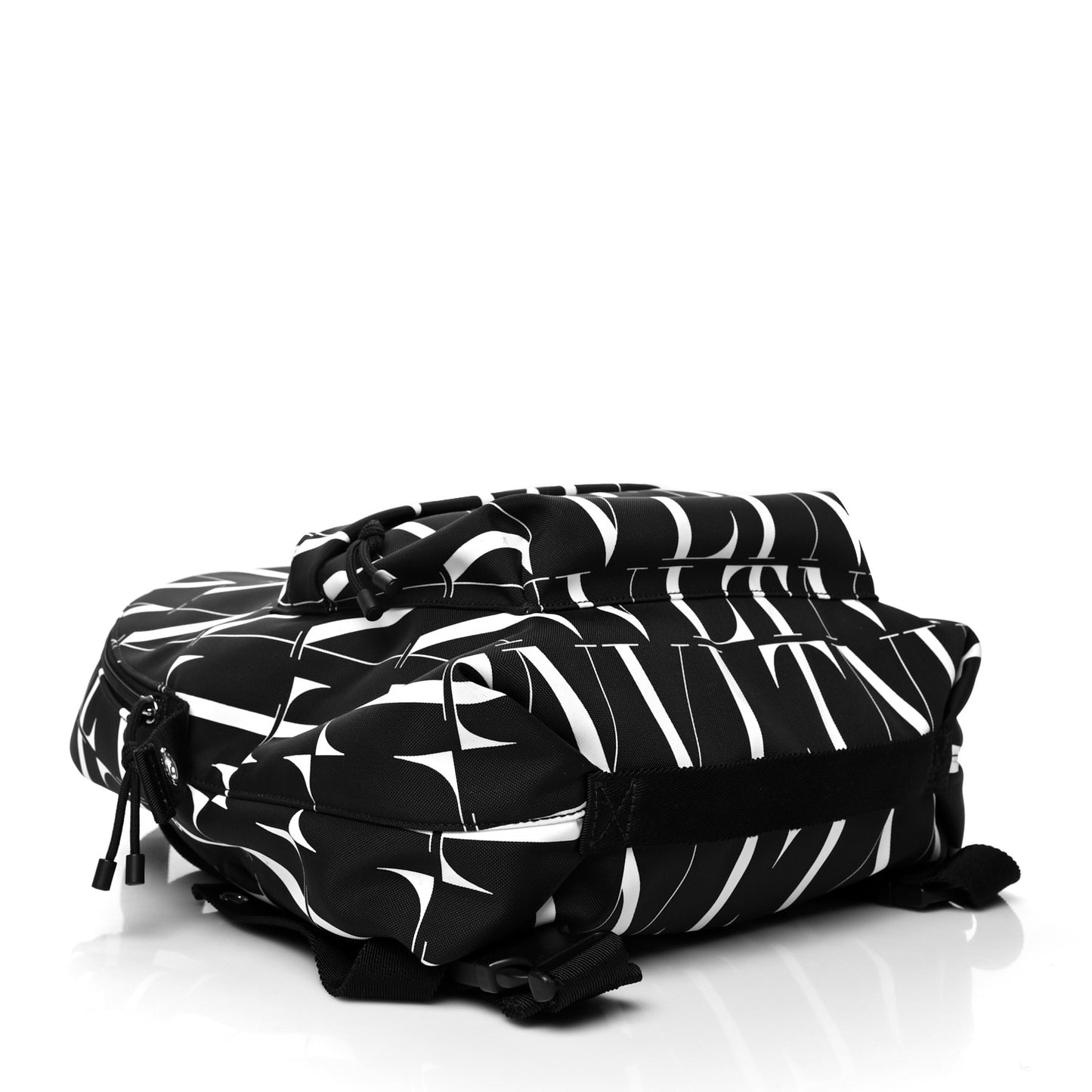 Nylon VLTN Times Backpack Black White