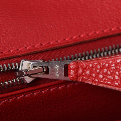 Hermes Togo Birkin 35 Rouge Casaque 12 of 34