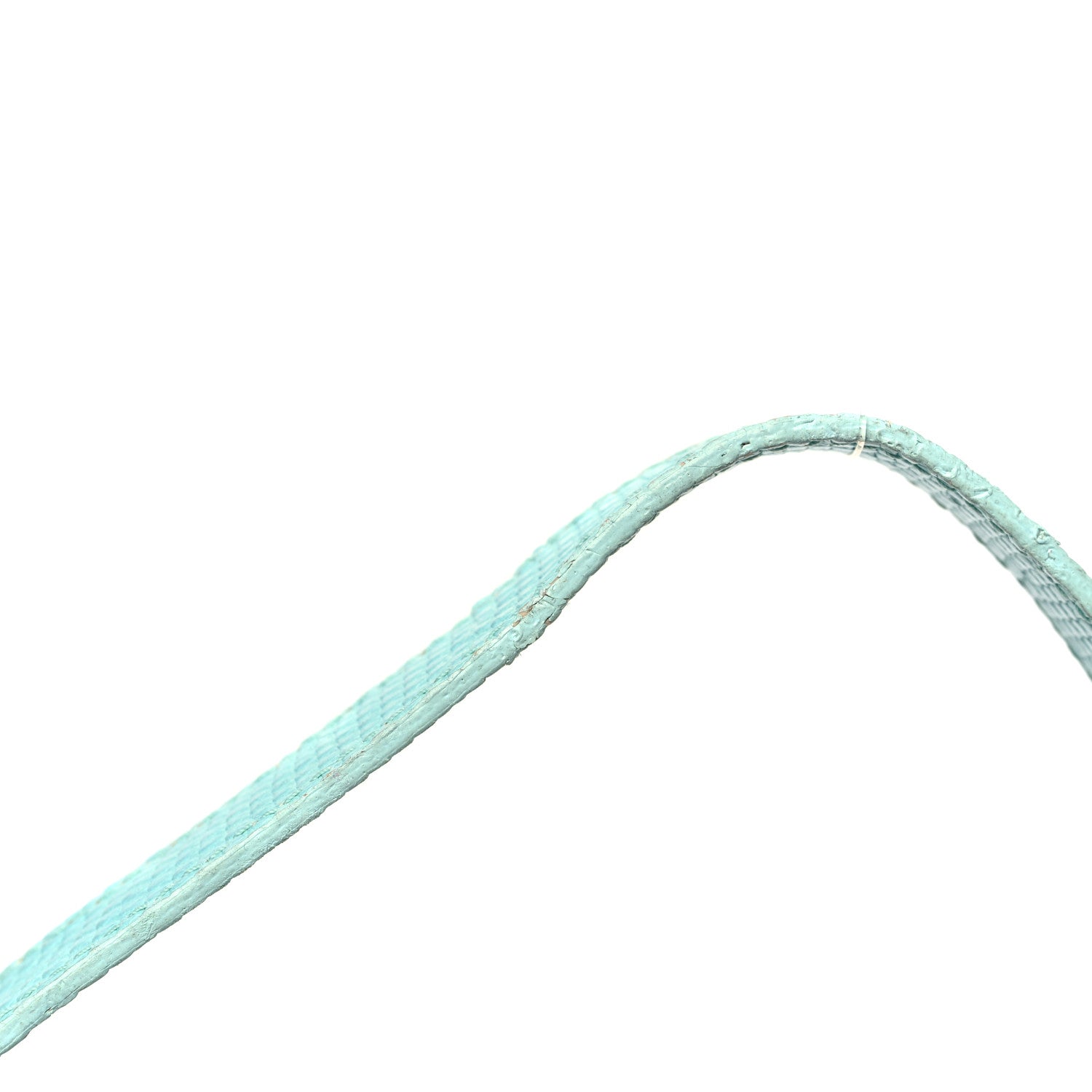 Fendi Fabric Lizard Crystal Embroidered Baguette Celeste 12 of 12