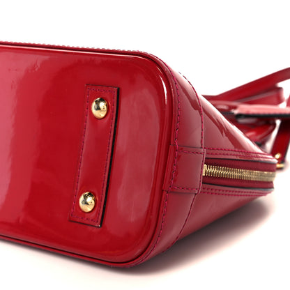 Louis Vuitton Vernis Alma BB Rose Indien 10 of 10