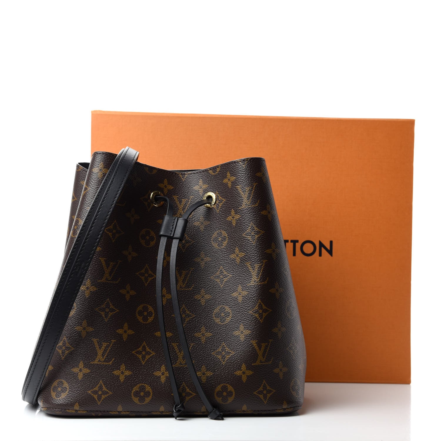 Louis Vuitton Monogram Neonoe MM Black 10 of 10
