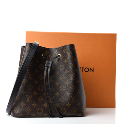 Louis Vuitton Monogram Neonoe MM Black 10 of 10