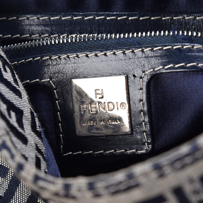 Fendi Zucchino Mama Baguette Navy 8 of 11