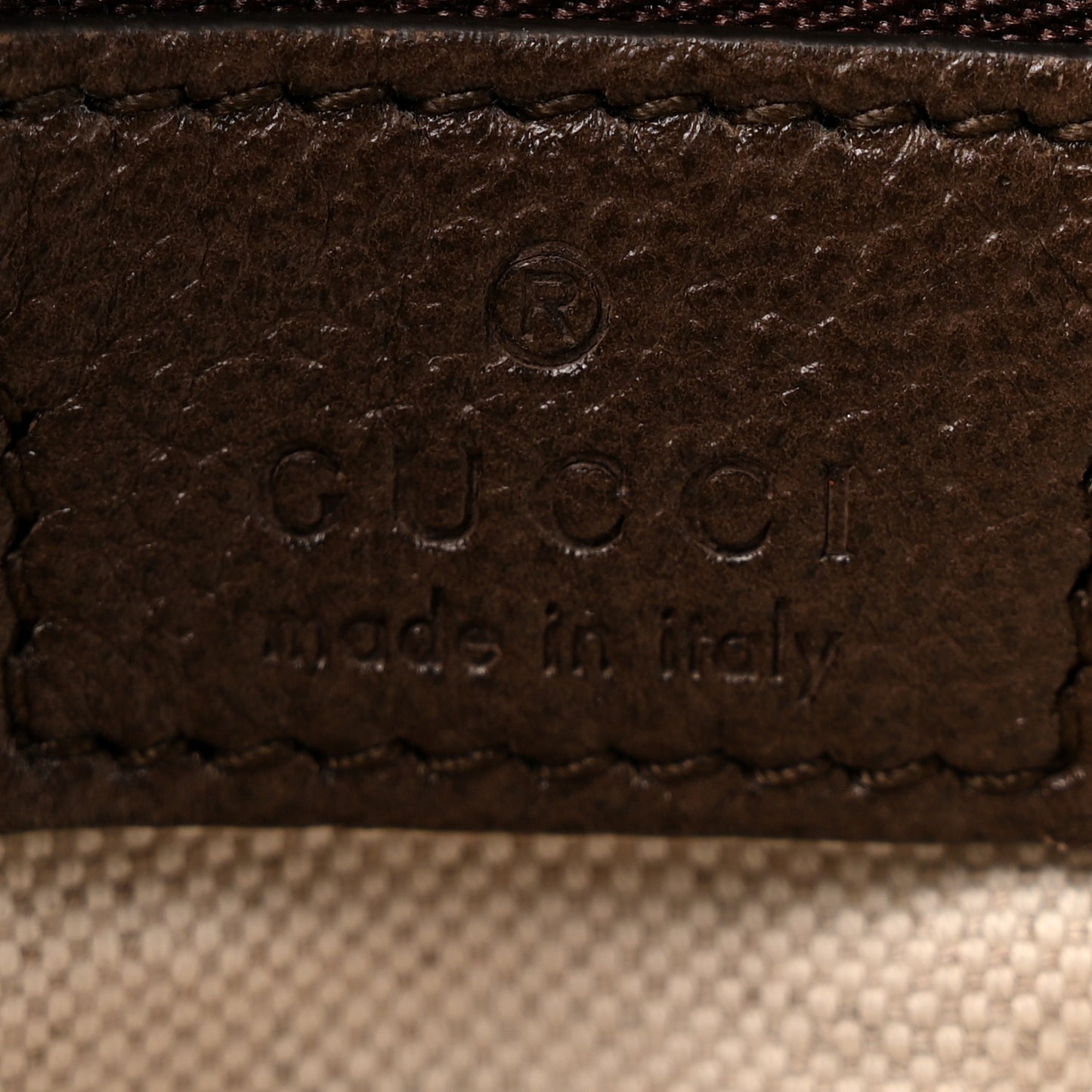 GG Supreme Monogram Textured Dollar Calfskin Web Medium Blondie Shoulder Flap Bag Beige Ebony New Acero