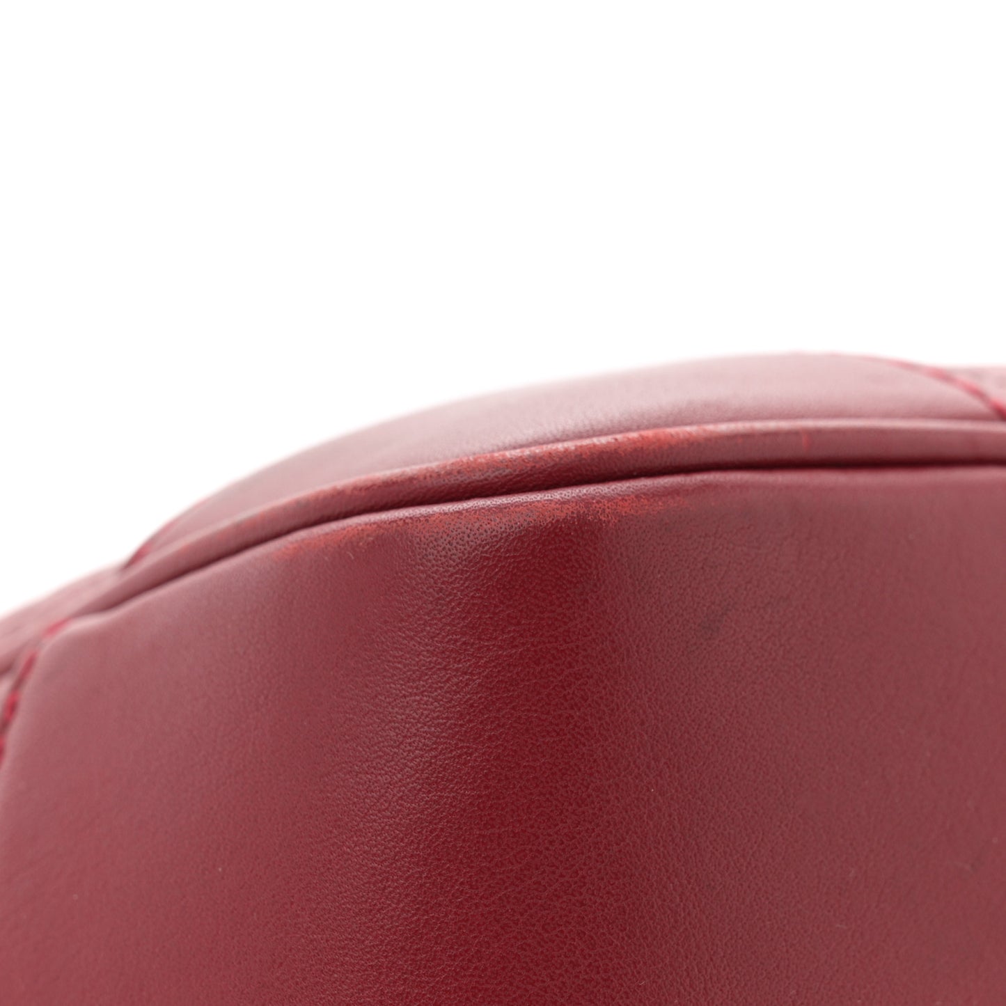 Microguccissima Small Bree Tote Red