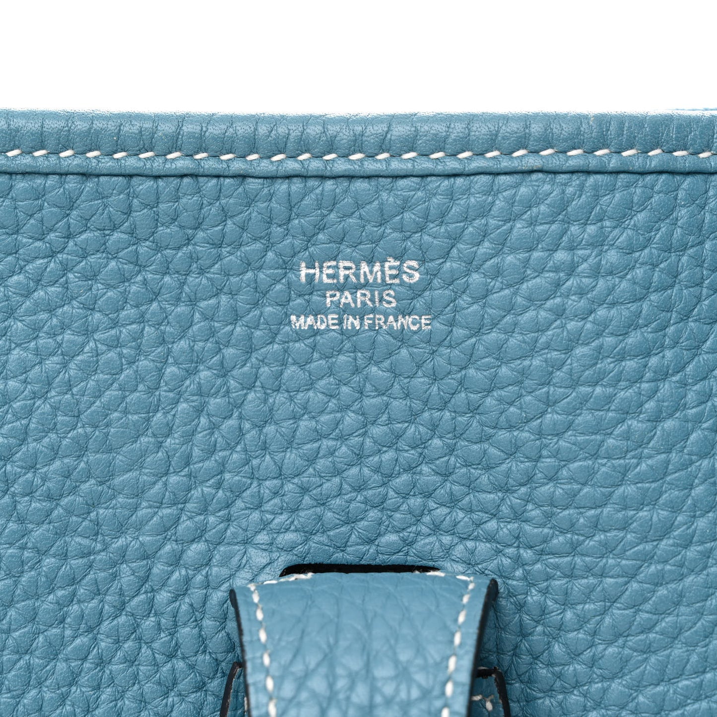Taurillon Clemence Evelyne III GM Blue Jean