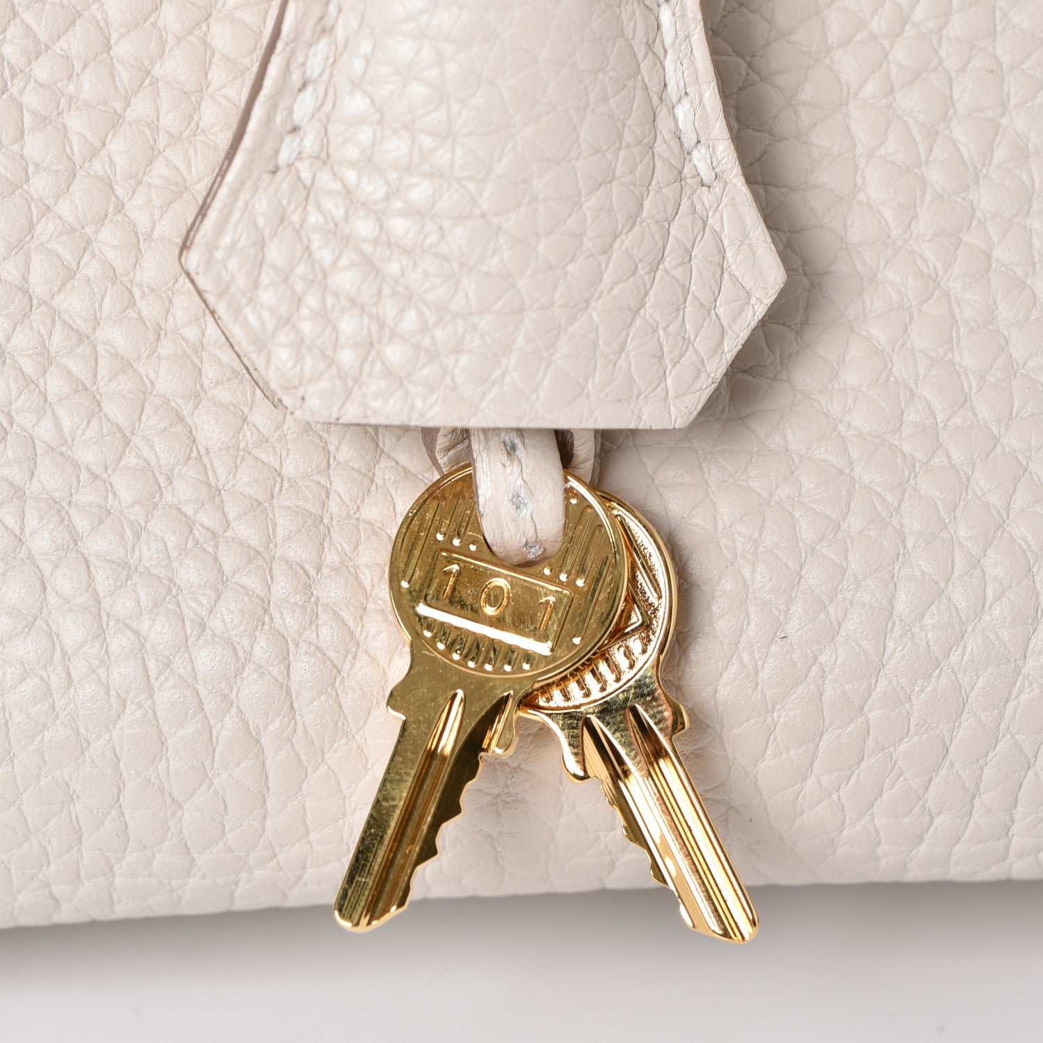 Hermes Taurillon Clemence Birkin 30 Craie 34 of 38