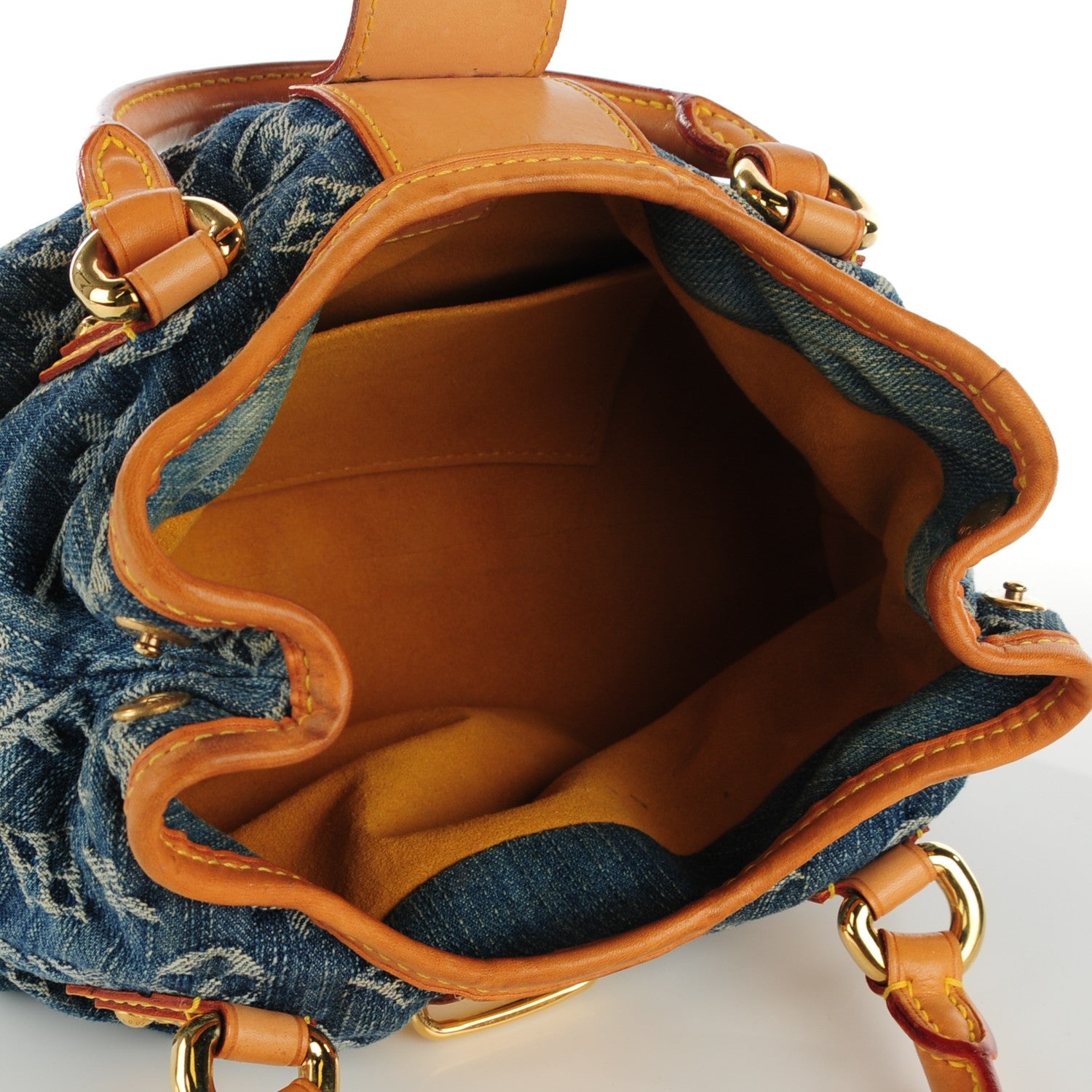 Louis Vuitton Monogram Denim Pleaty Blue 5 of 7