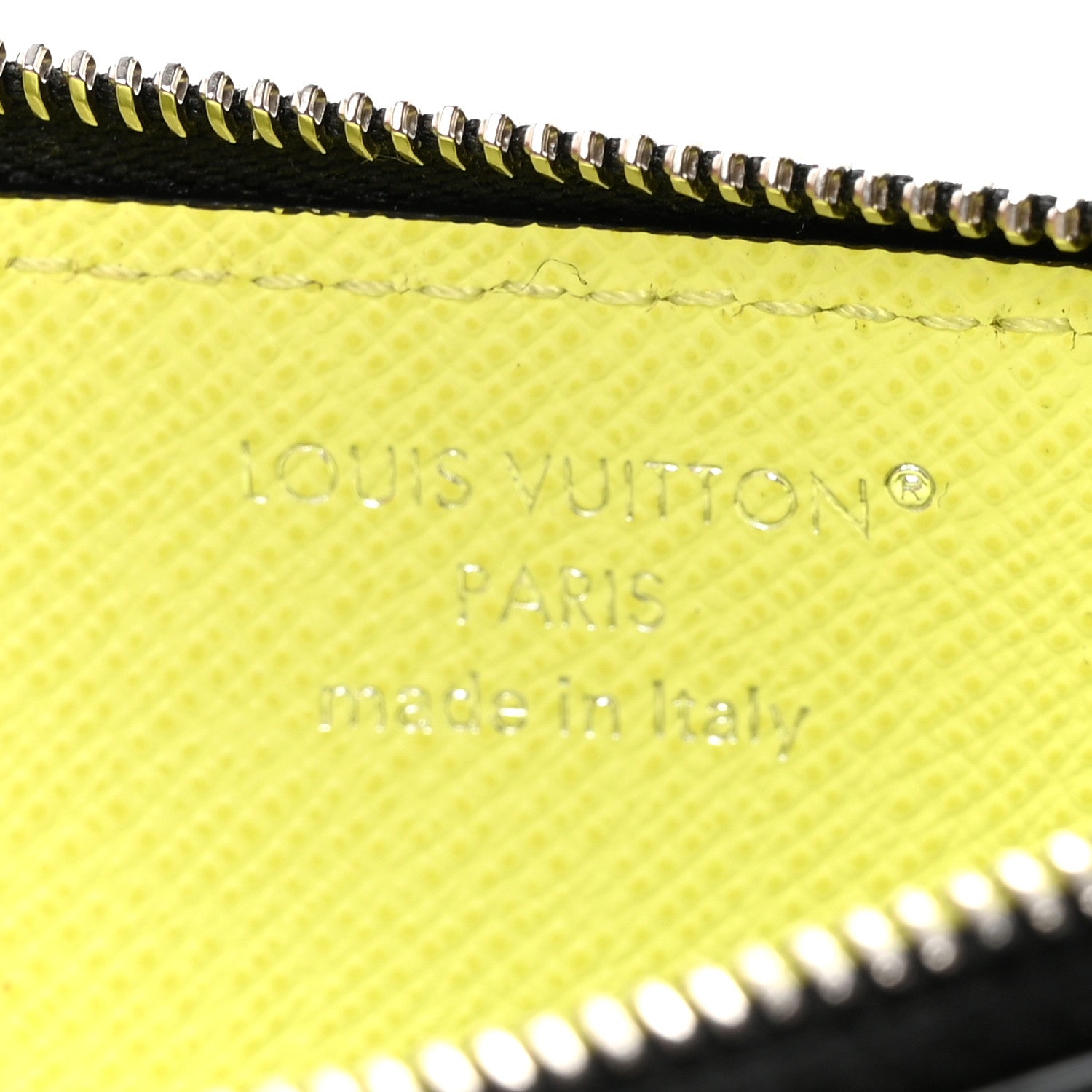 Louis Vuitton Taigarama Coin Card Holder Yellow 6 of 6