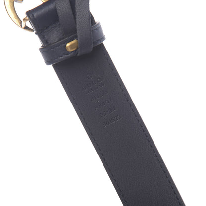 Gucci Moon Calfskin Double G 30mm Belt 85 34 Blue 3 of 5