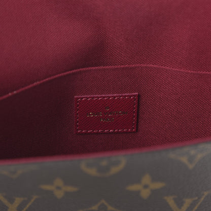 Louis Vuitton Monogram Pochette Felicie Chain Wallet Fuchsia 8 of 11