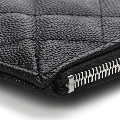 Chanel Caviar Quilted Classic iPhone Pouch Black 10 of 11
