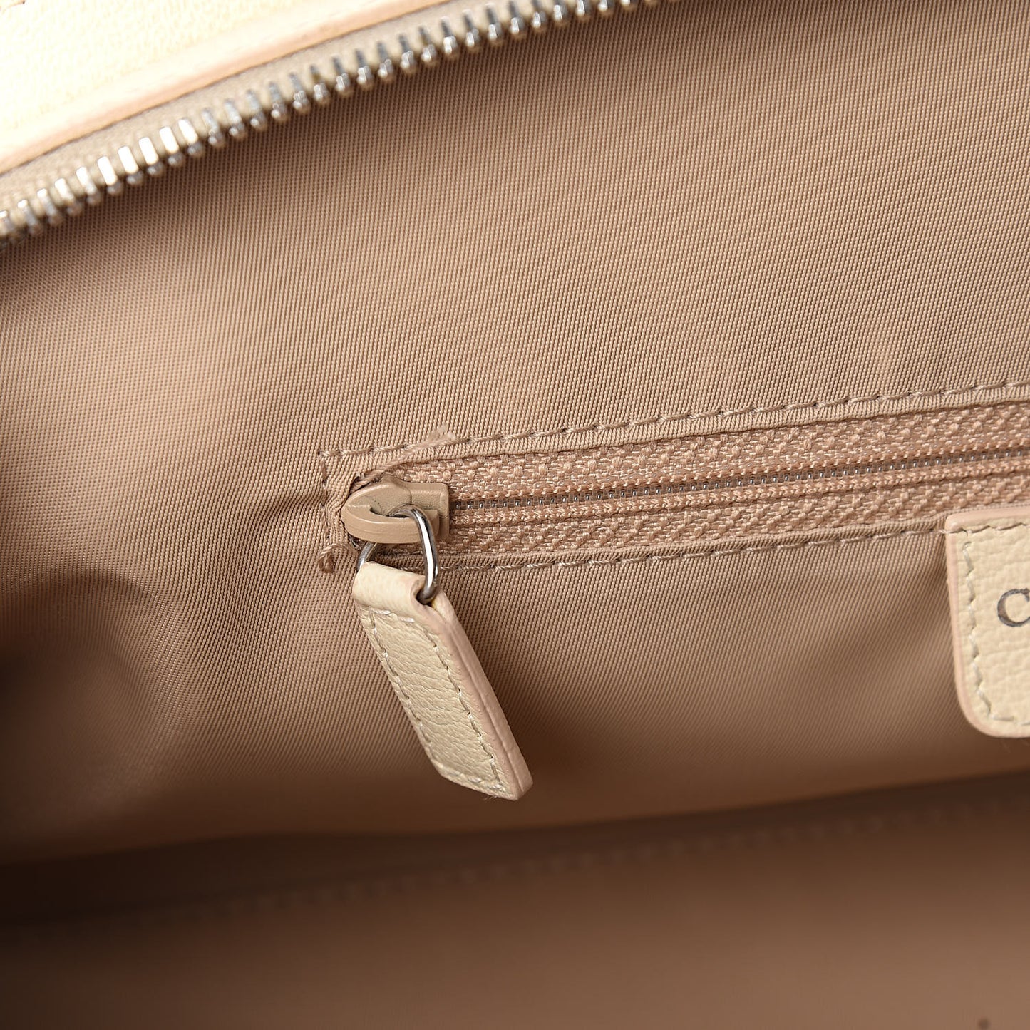 Monogram Vintage Flowers Bowler Beige