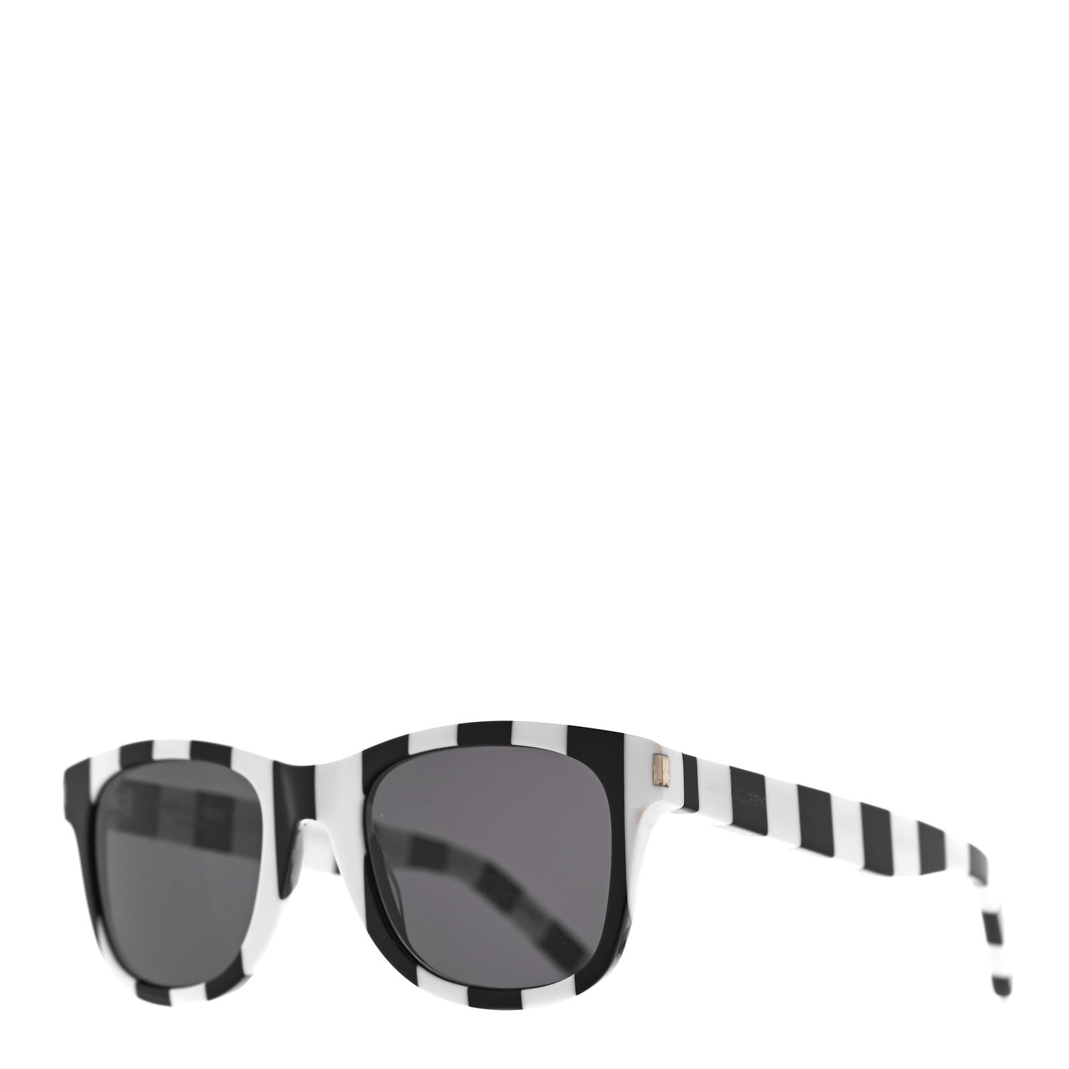 Saint Laurent Acetate SL51 047 Sunglasses Black White 1 of 7