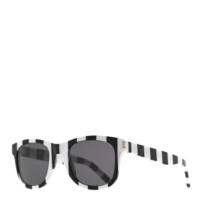 Saint Laurent Acetate SL51 047 Sunglasses Black White 1 of 7