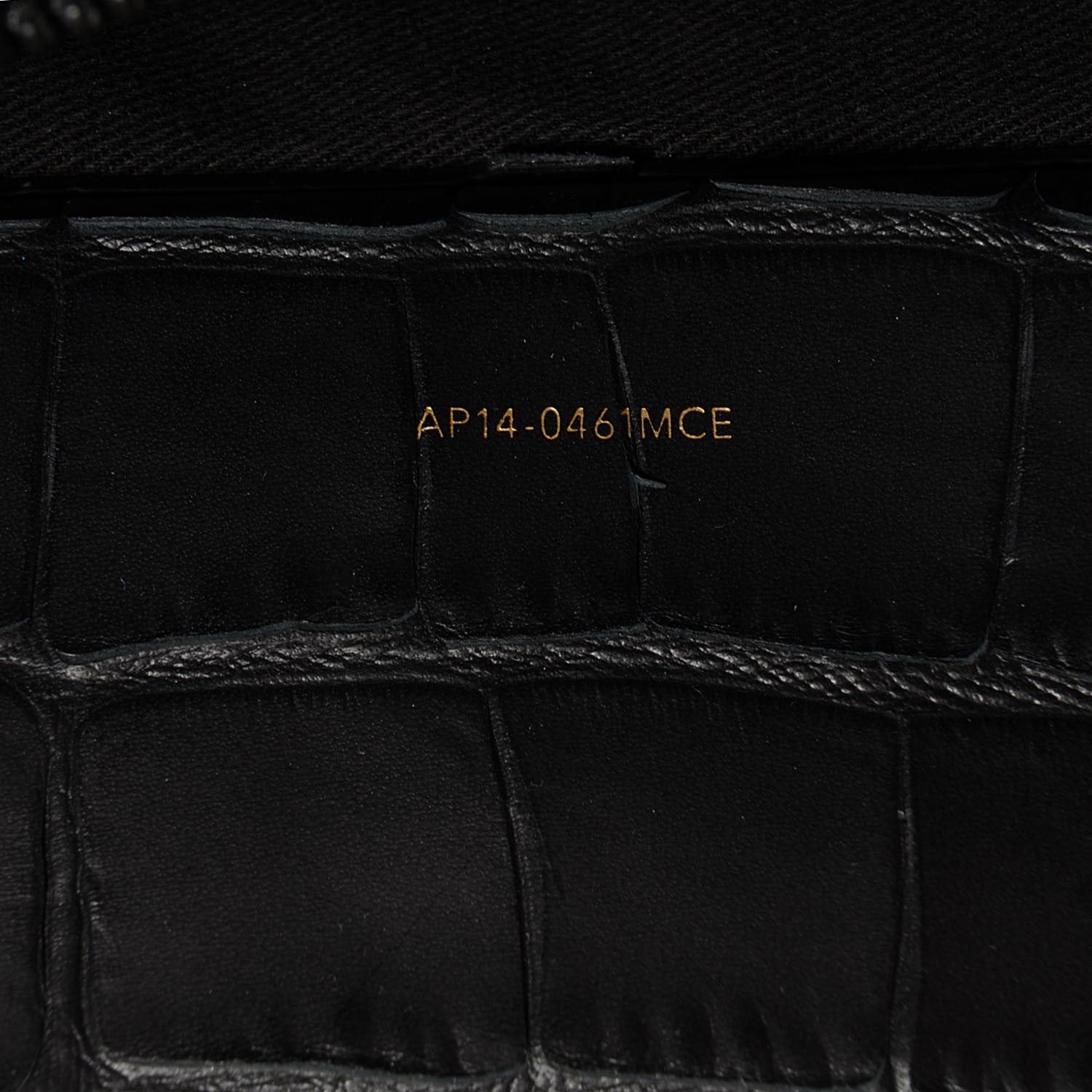 3.1 Phillip Lim 3.1 Crocodile Embossed Large Ryder Satchel Black 7 of 10