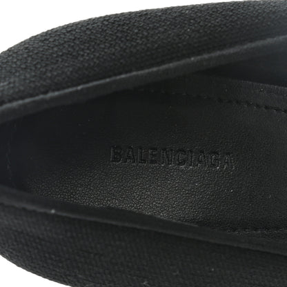 Balenciaga Recycled Knit Logo Knife 80mm Pumps 37 Black White 6 of 9