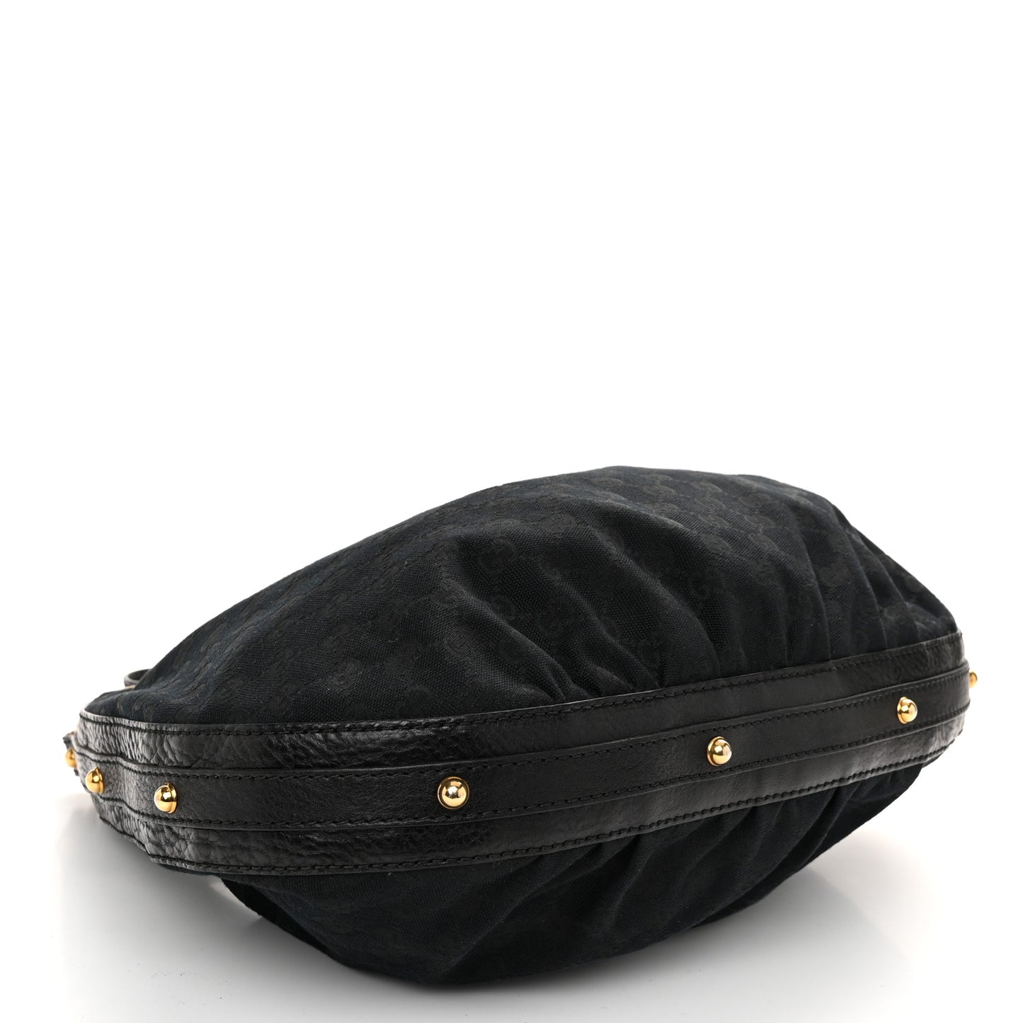 Monogram Medium Interlocking Hobo Black