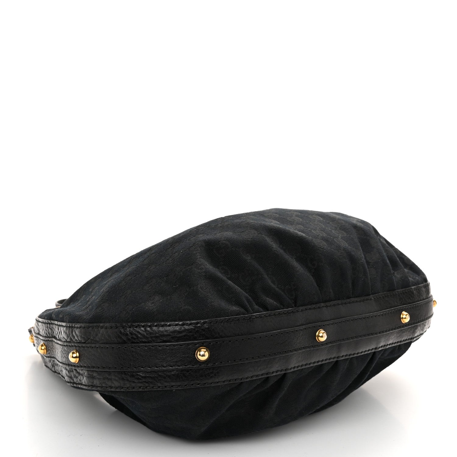 Gucci Monogram Medium Interlocking Hobo Black 4 of 10