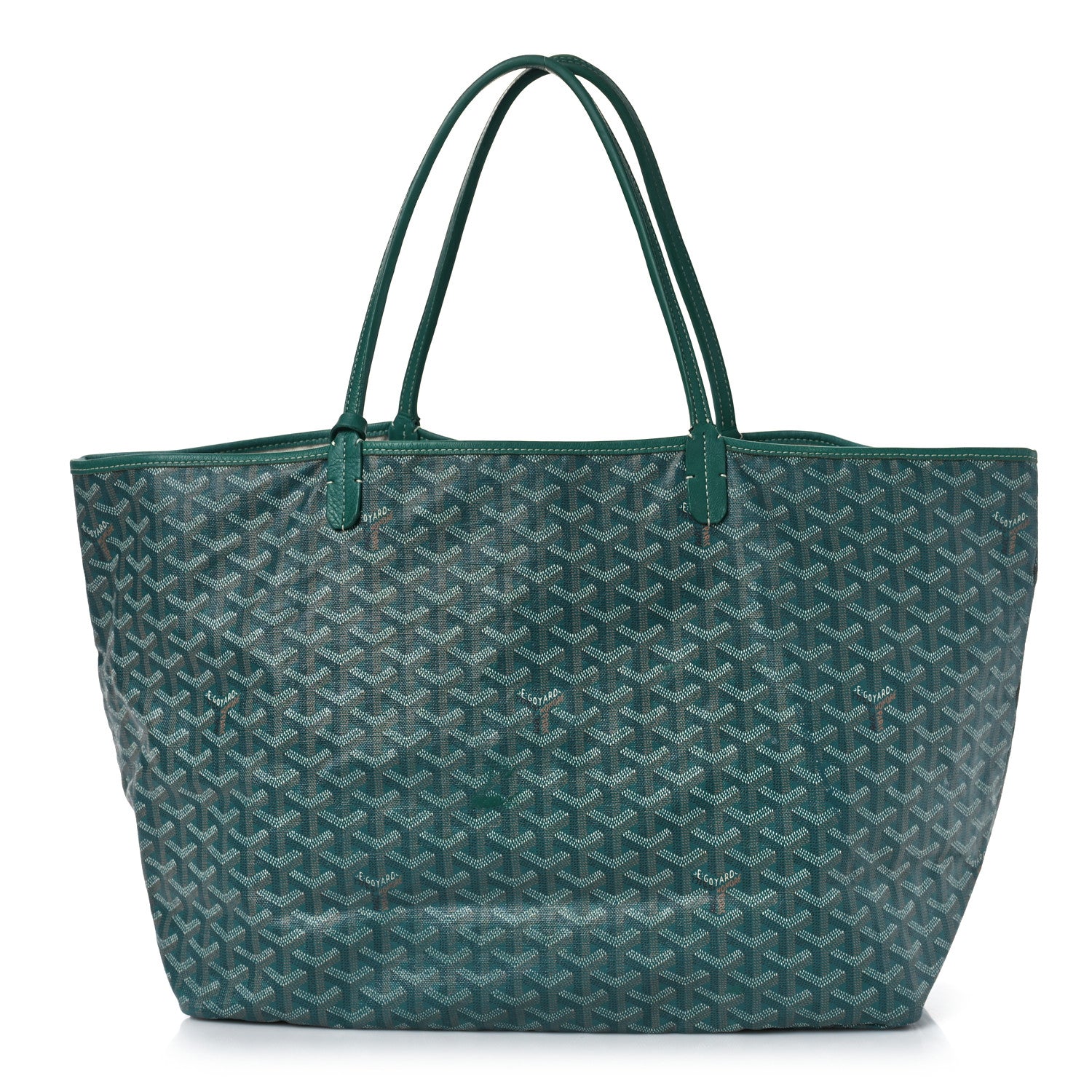 Goyard Goyardine Saint Louis GM Green 3 of 19