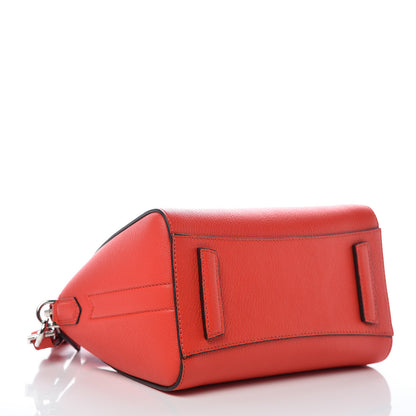 Givenchy Sugar Goatskin Mini Antigona Pop Red 4 of 9