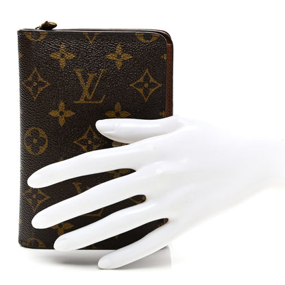 Louis Vuitton Monogram Porte Papier Zippe Wallet 2 of 8