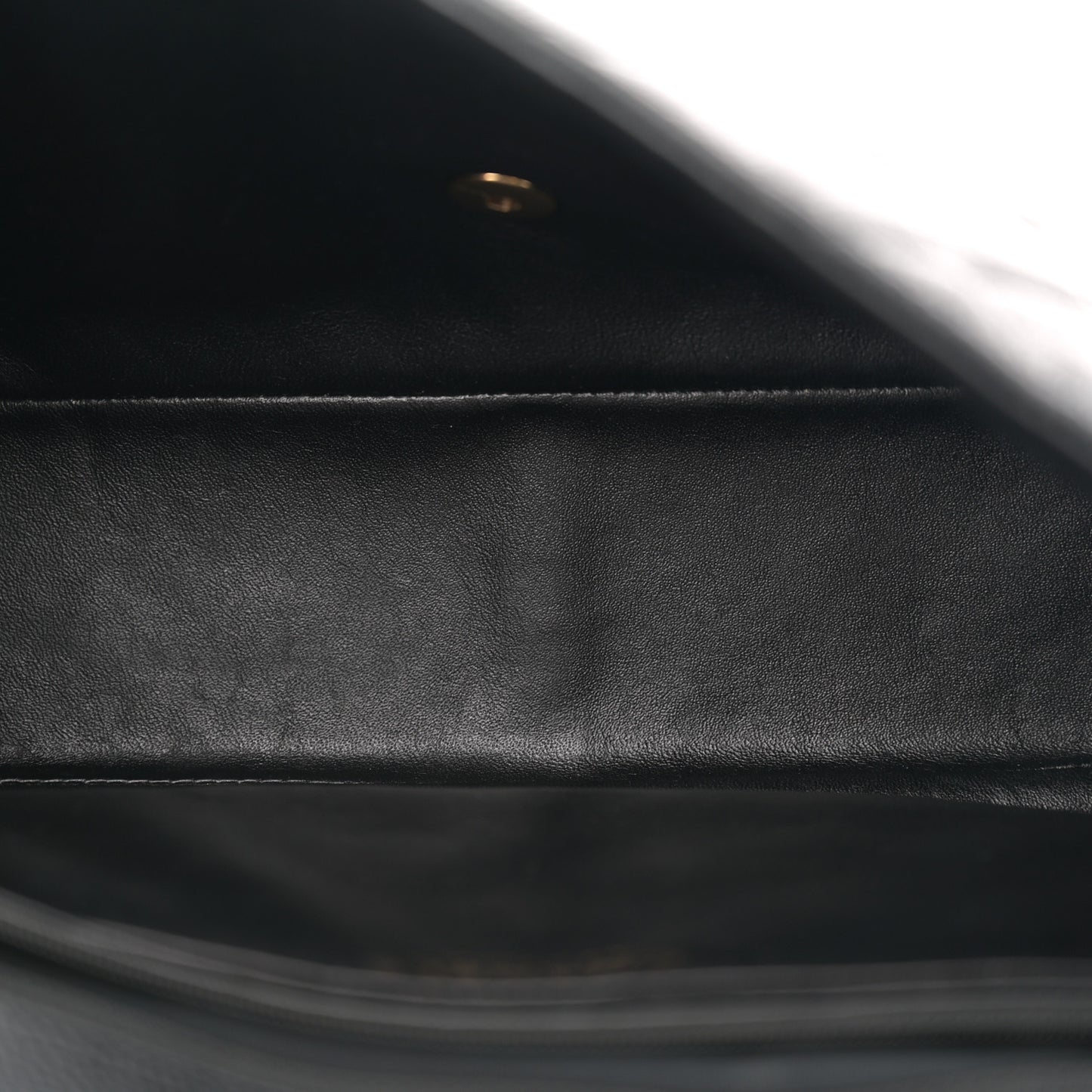 Caviar Quilted Jumbo Single Flap Black
