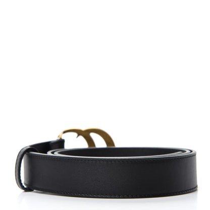 Gucci Calfskin Double G 30mm Belt 85 34 Black 2 of 4