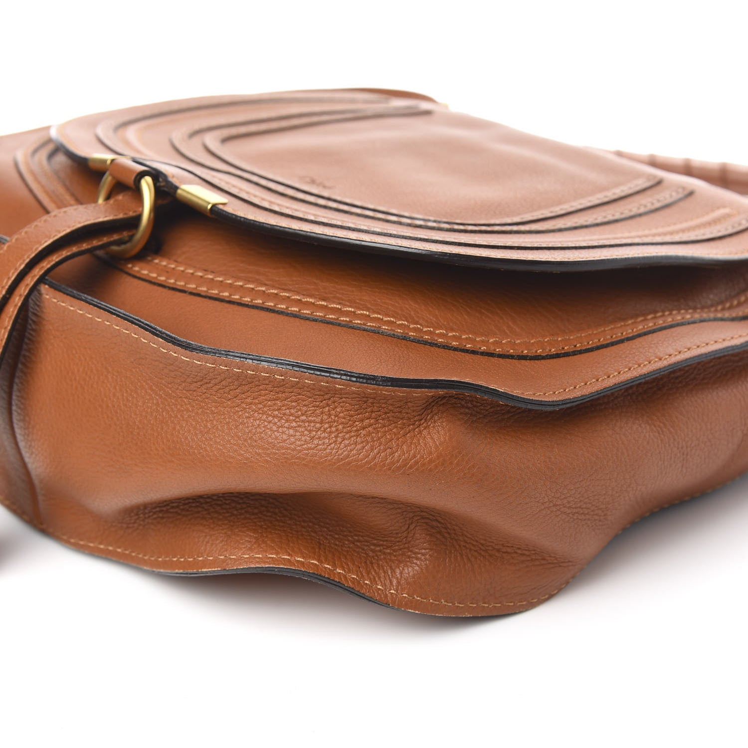 Chloe Calfskin Medium Marcie Hobo Tan 10 of 11