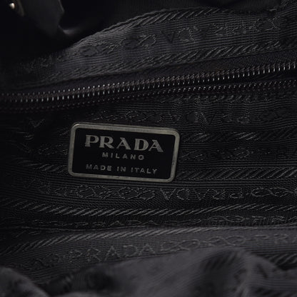 Prada Nylon Vela Medium Backpack Black 6 of 9