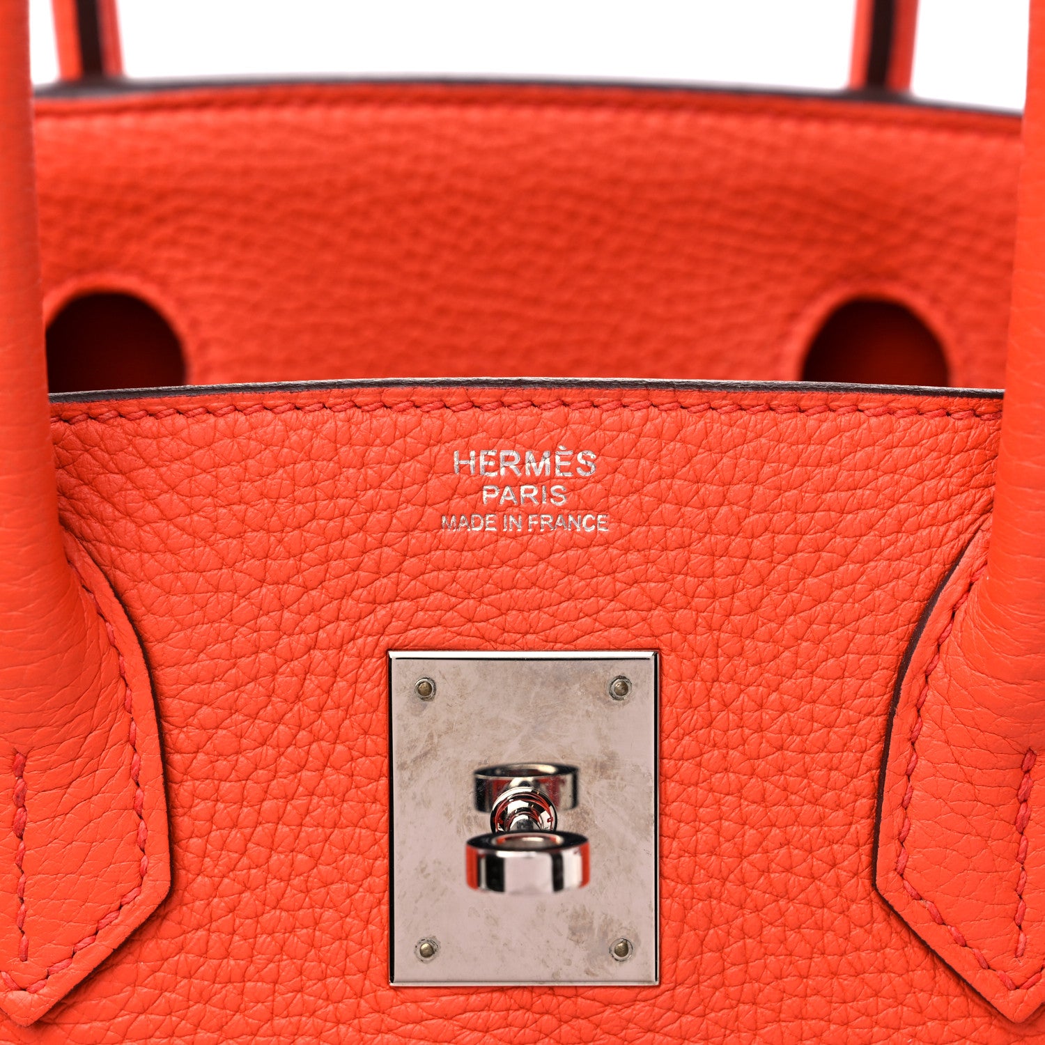 Hermes Togo Birkin 30 Capucine 6 of 13