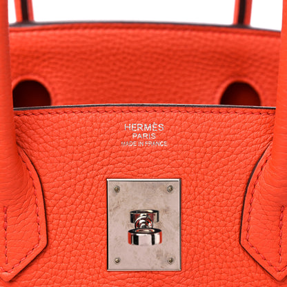 Hermes Togo Birkin 30 Capucine 6 of 13