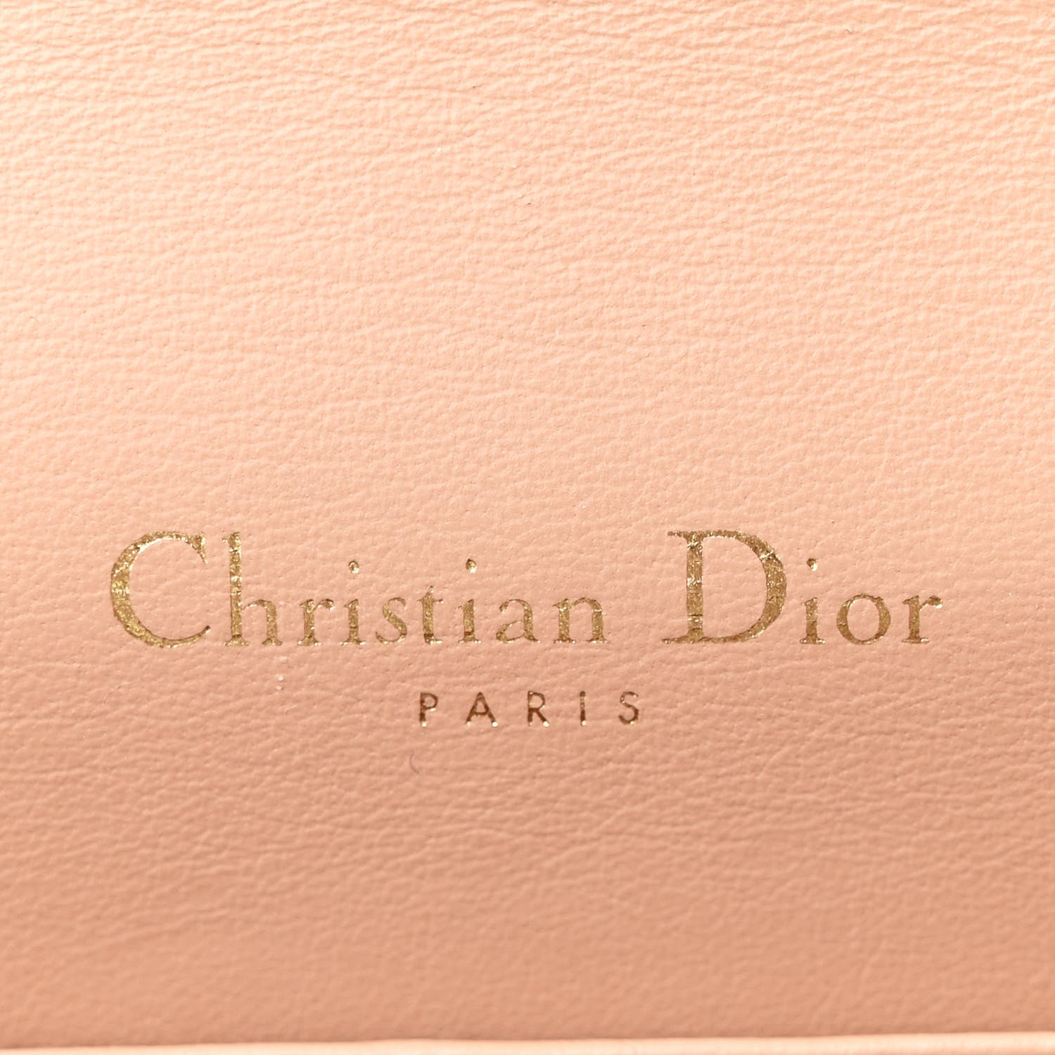 Christian Dior Patent Cannage Lady Dior Chain Wallet Rose Clair 9 of 15