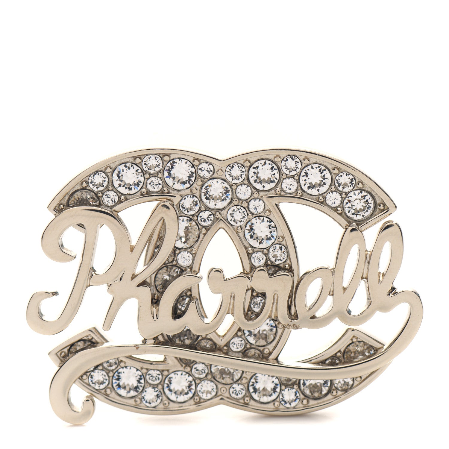 Chanel x Pharrell Williams Crystal Brooch Gold 1 of 4