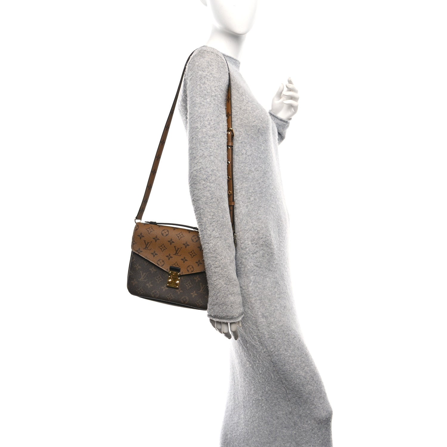 Louis Vuitton Reverse Monogram Pochette Metis 2 of 9