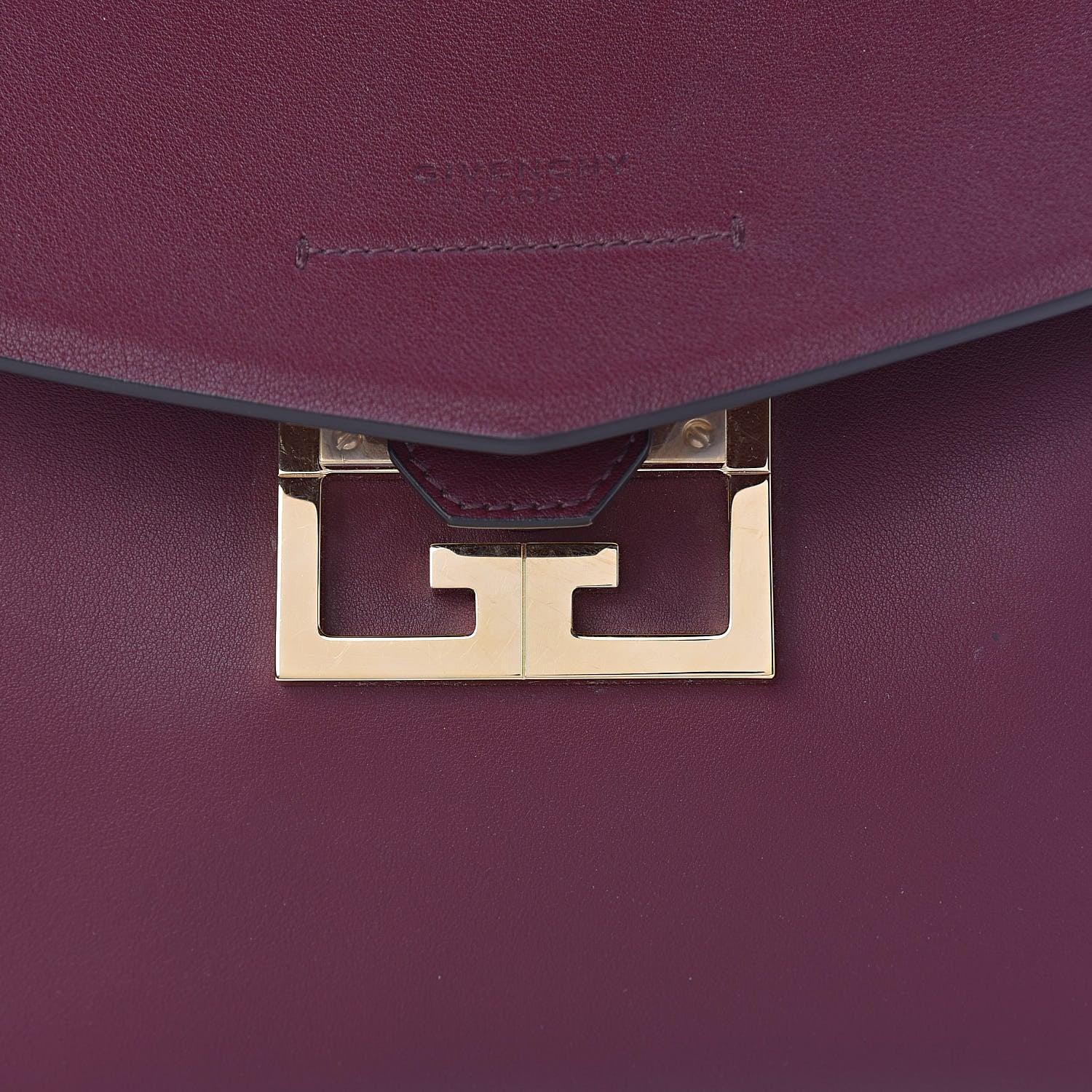 Givenchy Calfskin Small Mystic Shoulder Bag Aubergine 12 of 12